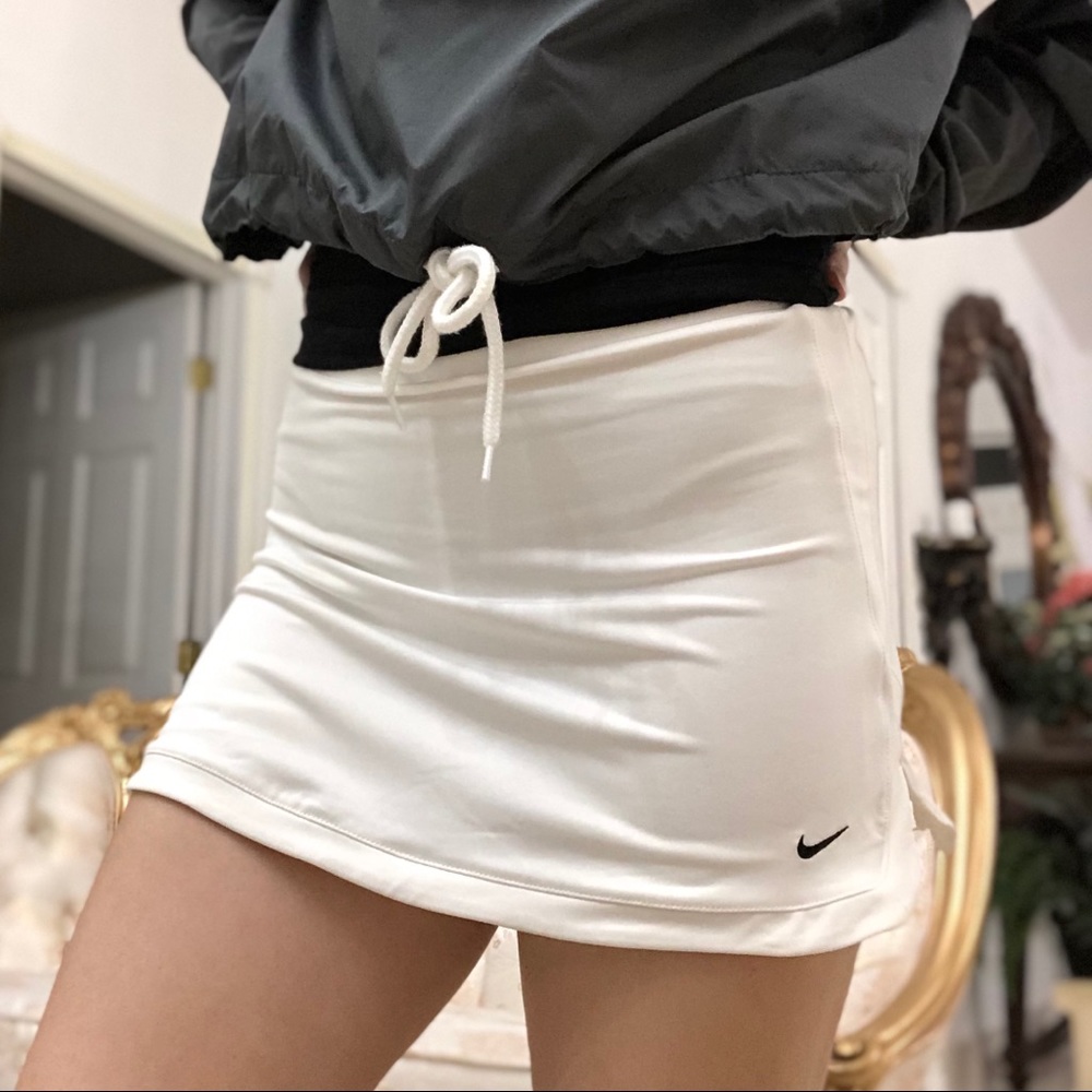 White Woman’s Nike Tennis Skirts/Skorts